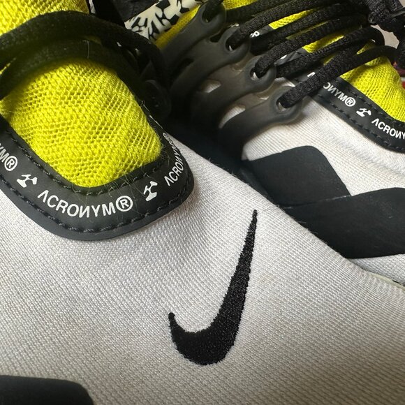 Nike Air Presto Mid x Acronym Dynamic Yellow Men\'s size 7 main image 10